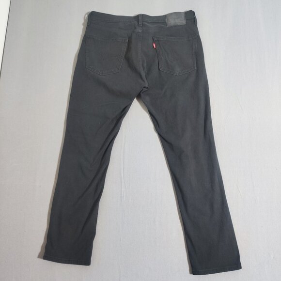 Levi's 511 jeans men's size W36 L30 black colour slim fit soft stretch jeans - Picture 3 of 16